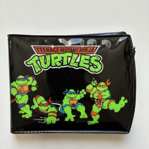 Teenage Mutant Ninja Turtles 1989 Kids Wallet Mirage Studio Vintage TMNT - Picture 1 of 10